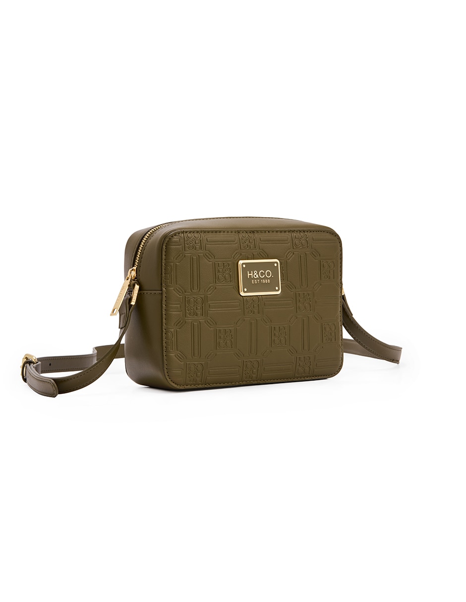 CROSSBODY H&CO, VERDE OLIVO