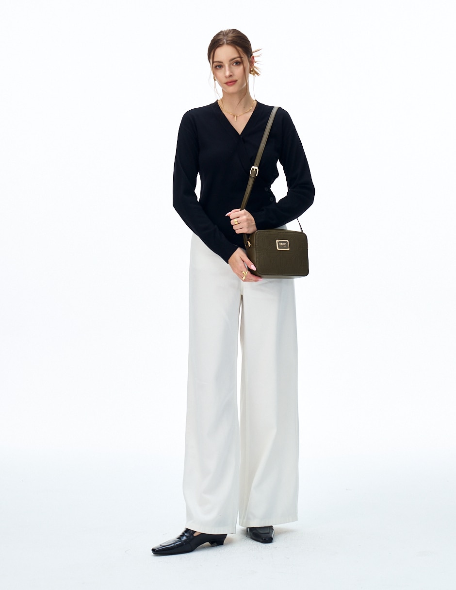 CROSSBODY H&CO, VERDE OLIVO