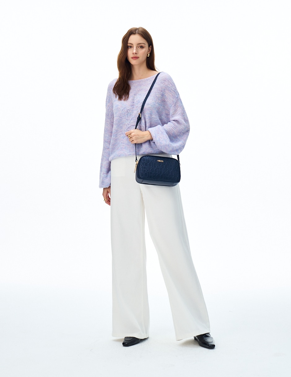 CROSSBODY H&CO, AZUL MARINO