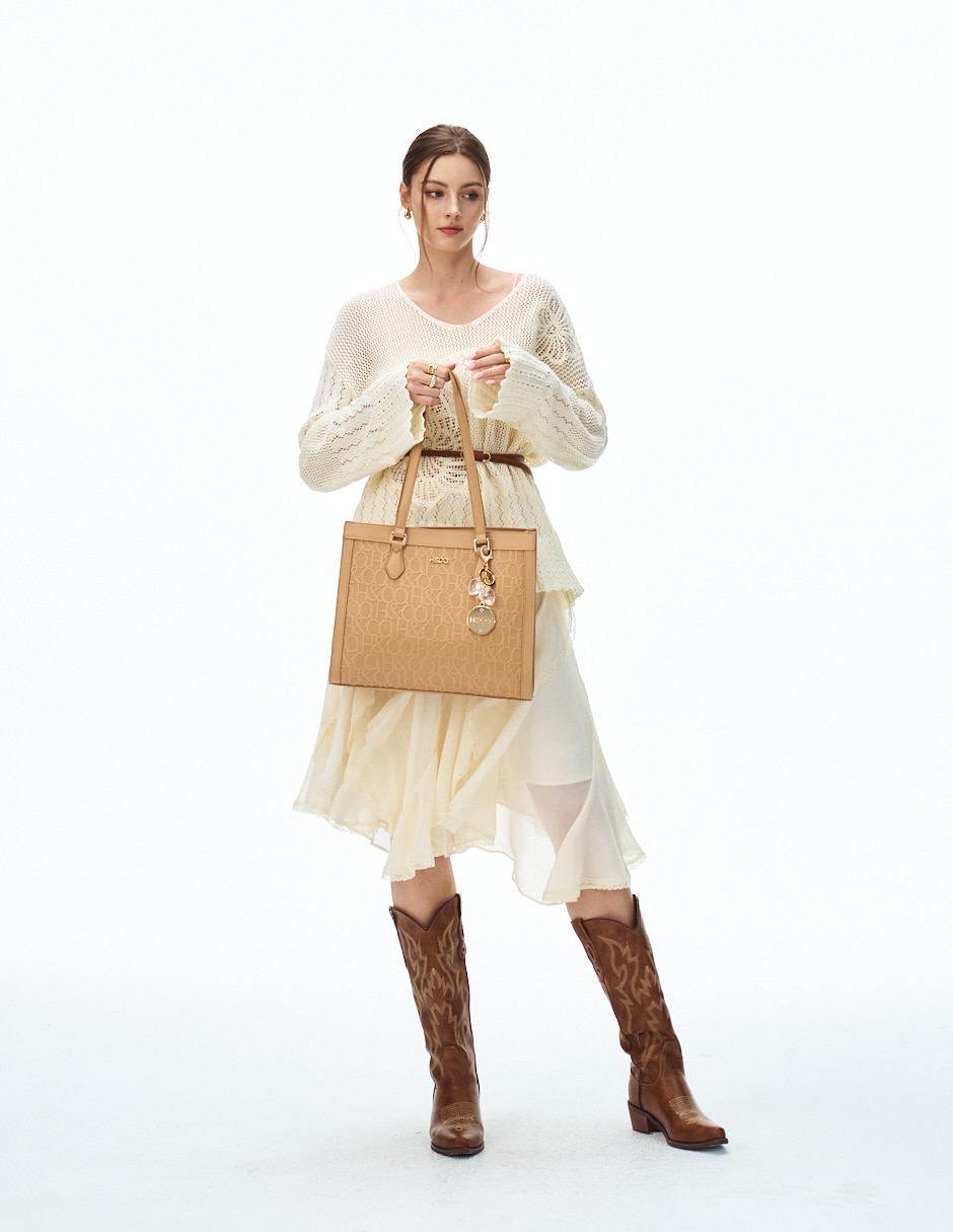 Bolsa tote Violetta para mujer 7