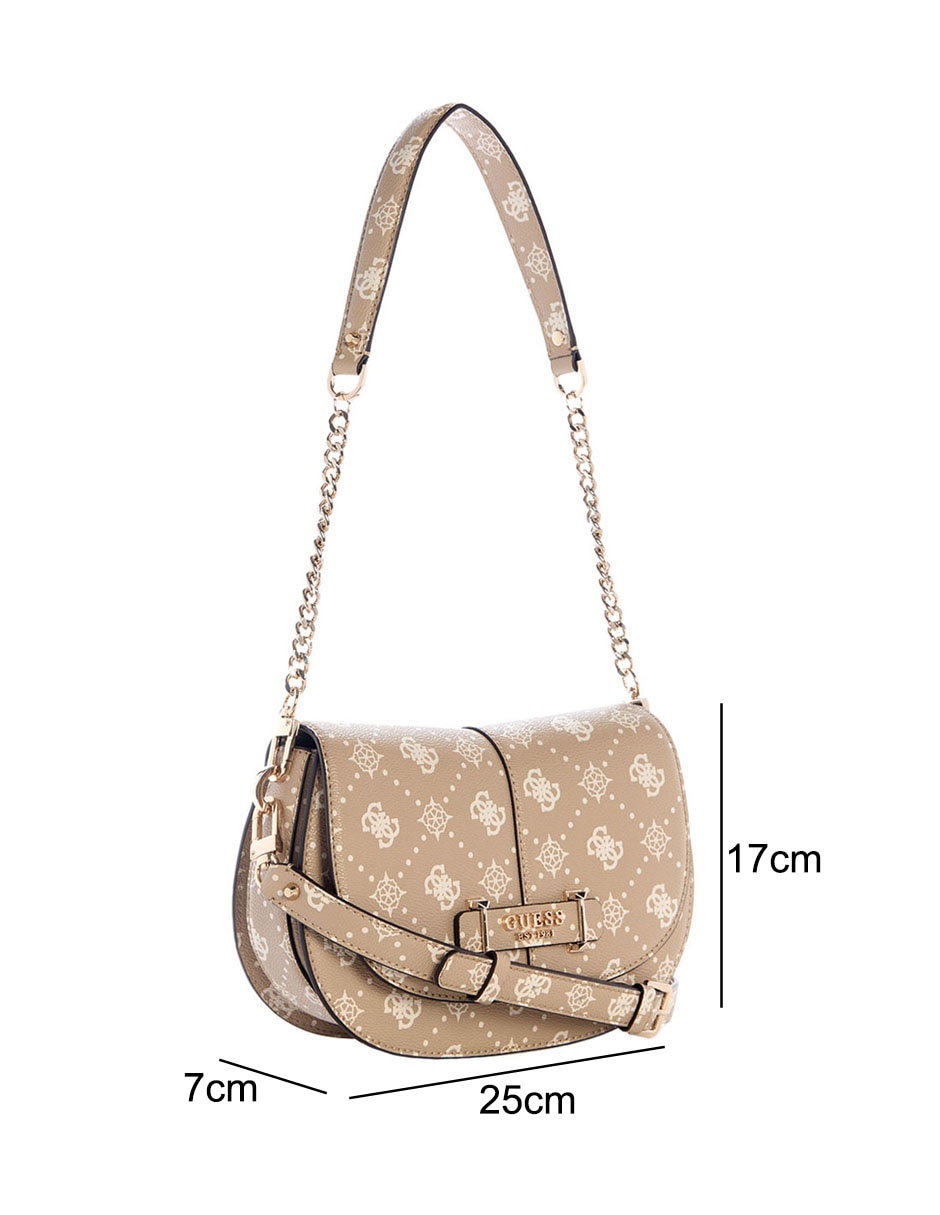 Bolsa shoulder Carrie Logo para mujer 5