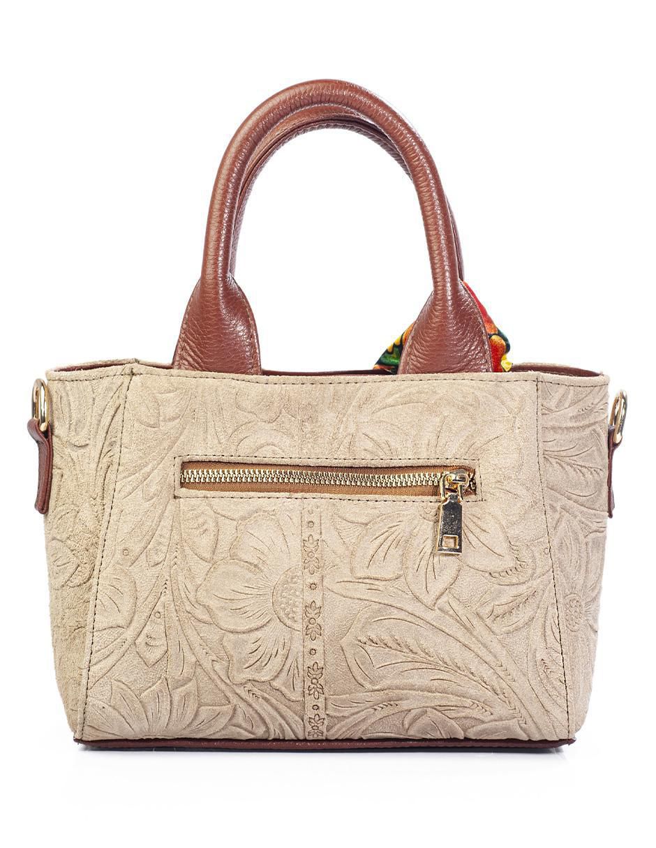 Bolsa crossbody Beatriz de piel para mujer 3