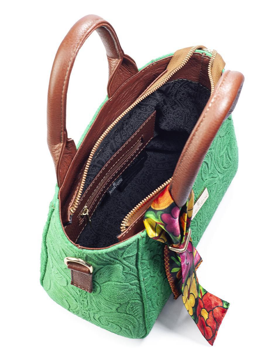 Bolsa crossbody Beatriz de piel para mujer 4