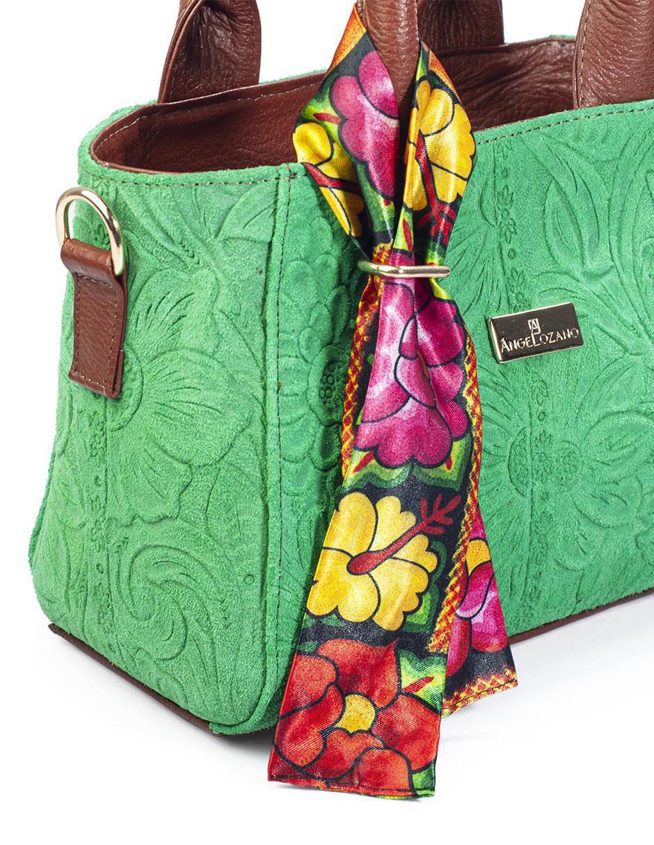 Bolsa crossbody Beatriz de piel para mujer 5