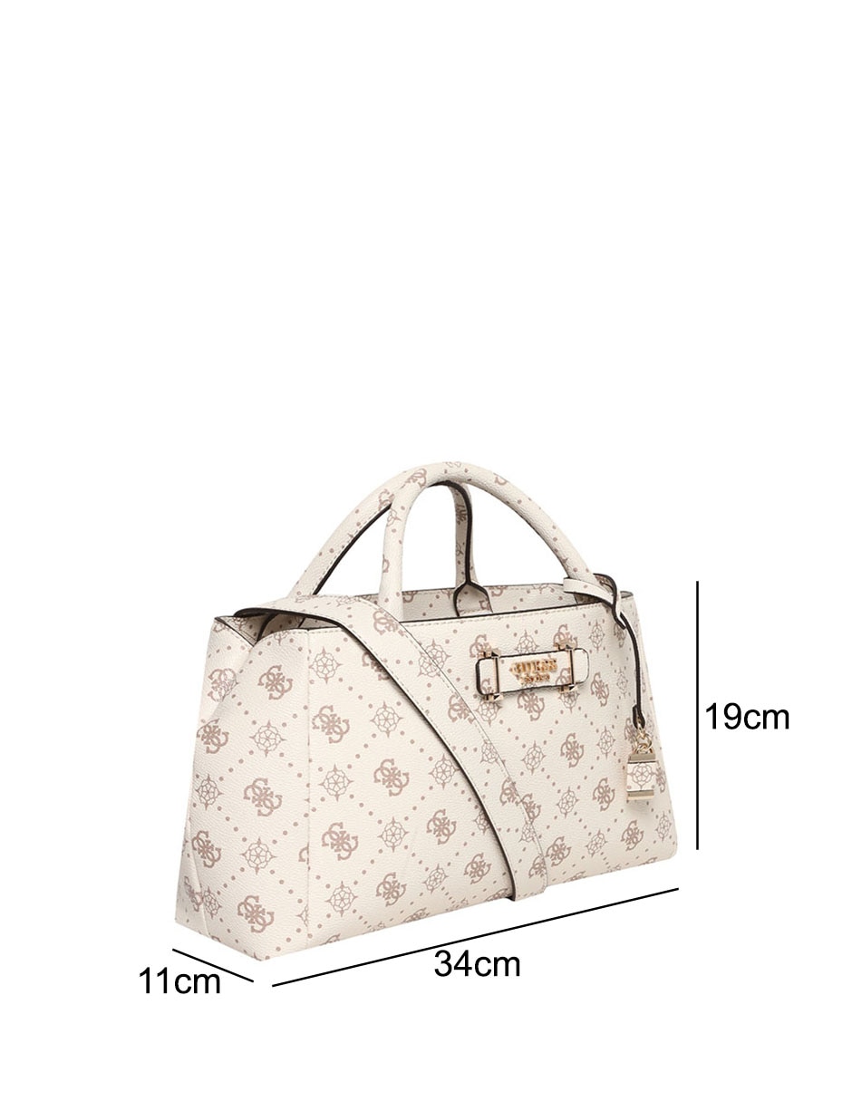 SATCHEL GUESS, BEIGE