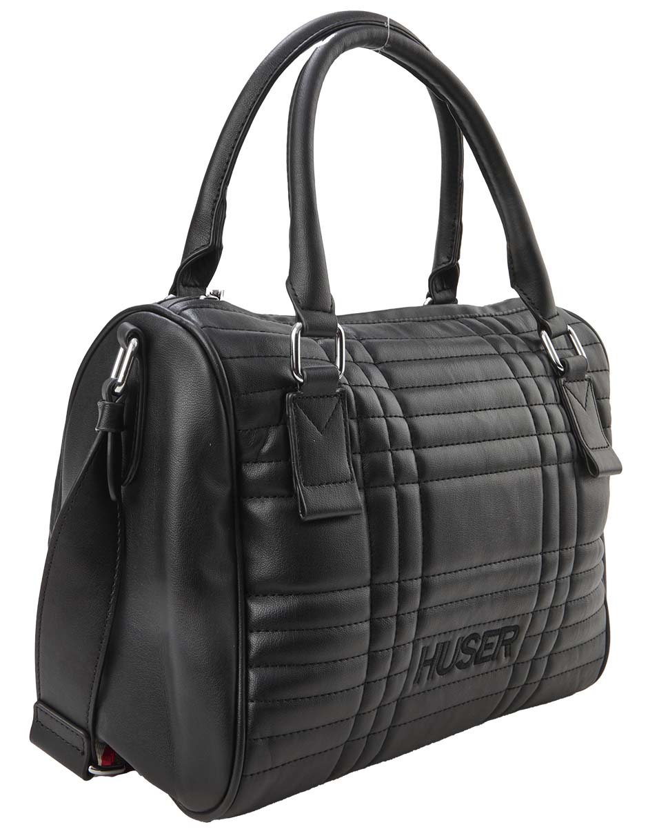 Bolsa satchel Huser Basics para mujer
