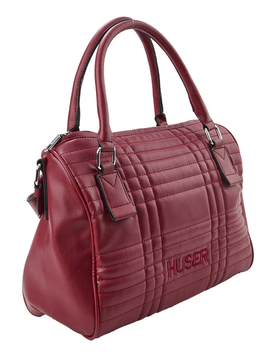 Bolsa satchel Huser Basics para mujer