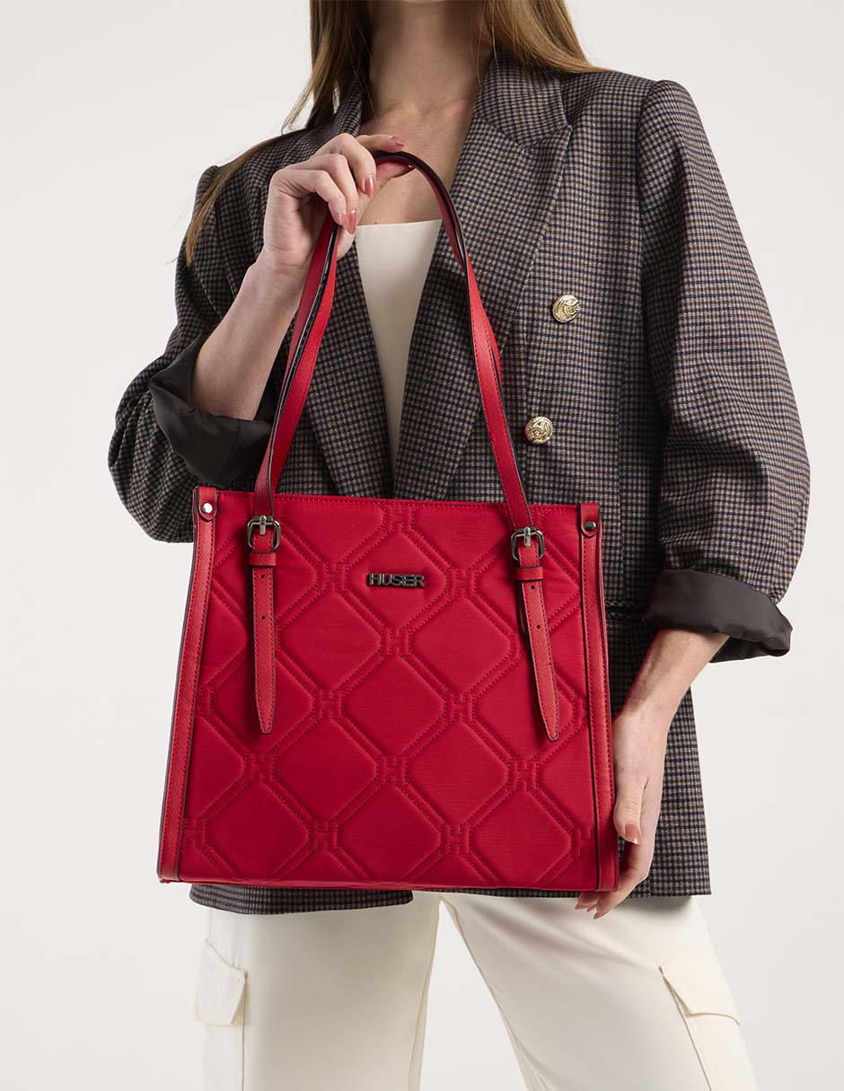 Bolsa tote huser basics para mujer