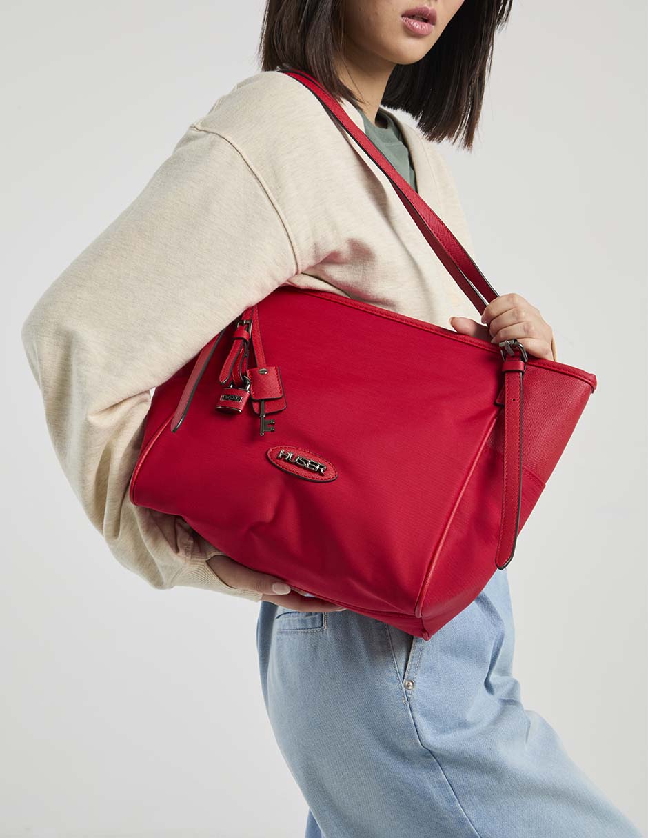 Bolsa tote Huser Basics para mujer