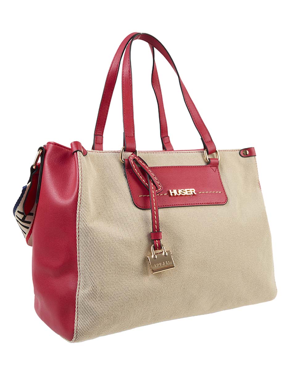 Bolsa satchel Huser Basics para mujer