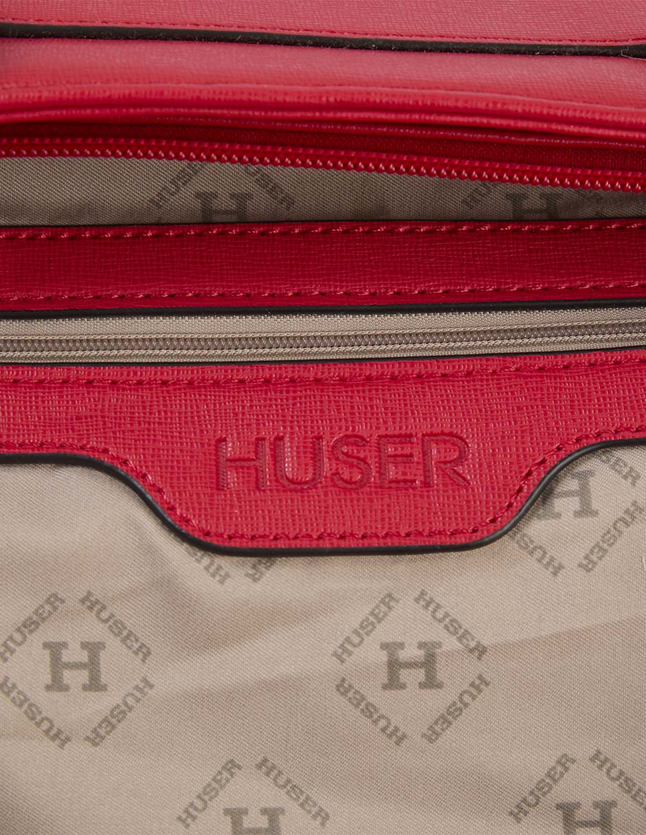 Bolsa satchel Huser Basics para mujer