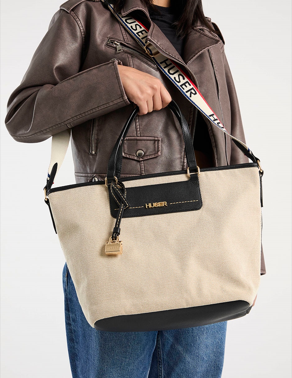 Bolsa tote Huser Basics para mujer