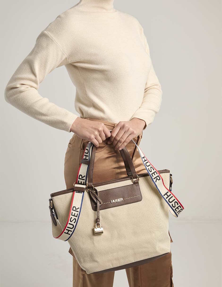 Bolsa tote Huser Basics para mujer