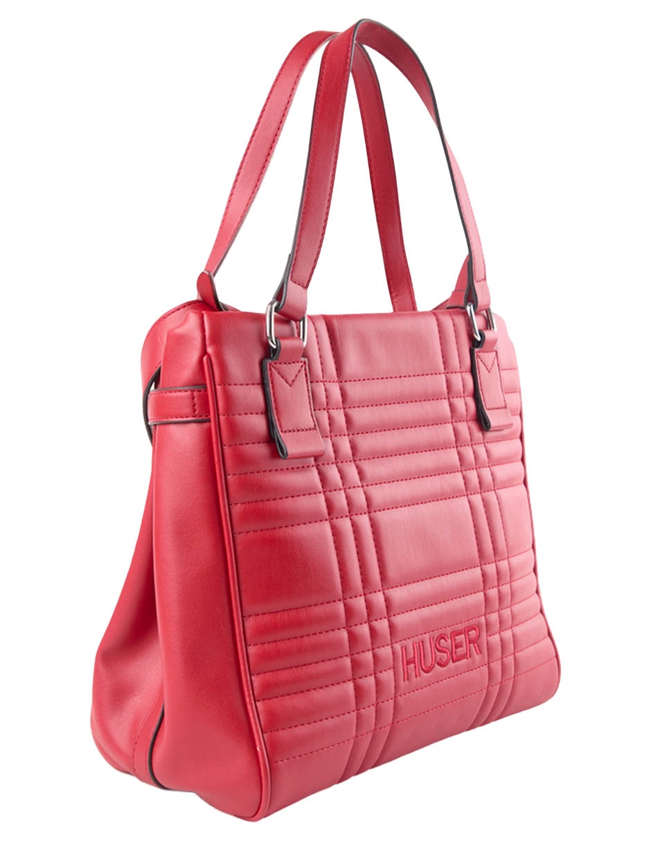 Bolsa satchel Huser Basics para mujer