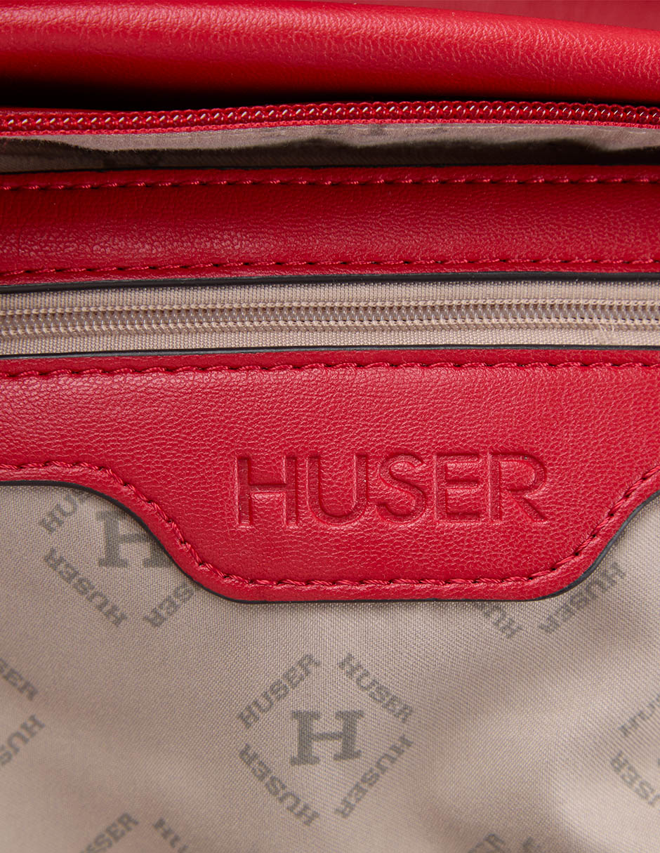 Bolsa satchel Huser Basics para mujer