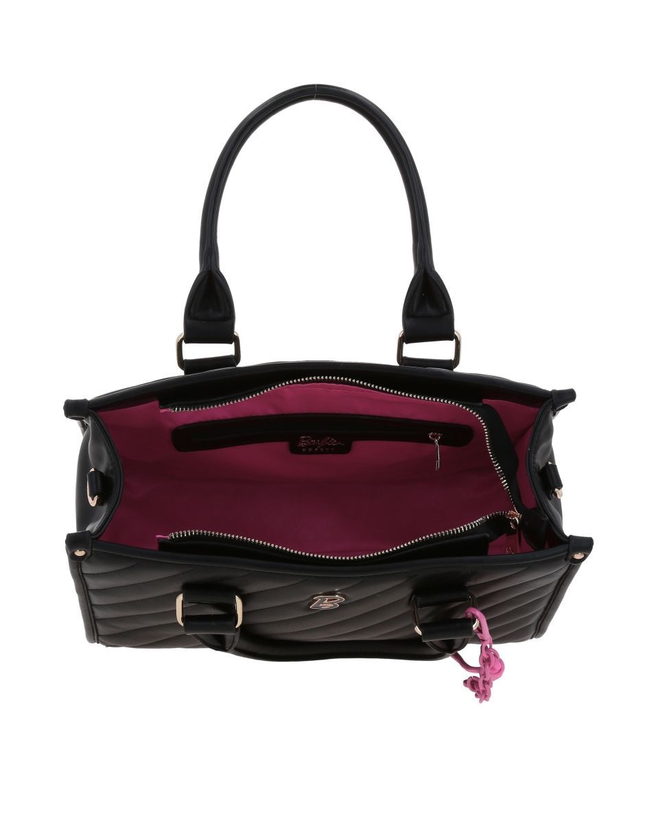 Bolsa satchel Carmin Barbie para mujer 3