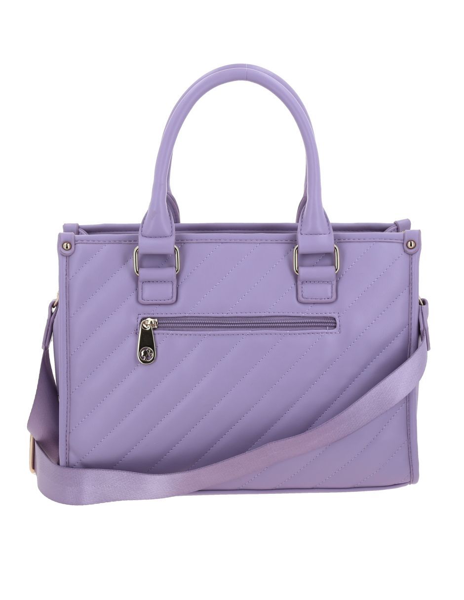 Bolsa satchel Carmin Barbie para mujer 4