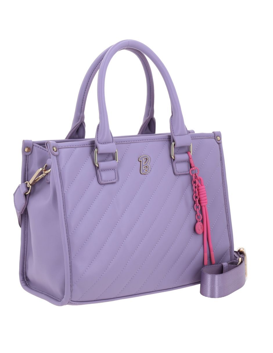 Bolsa satchel Carmin Barbie para mujer 6