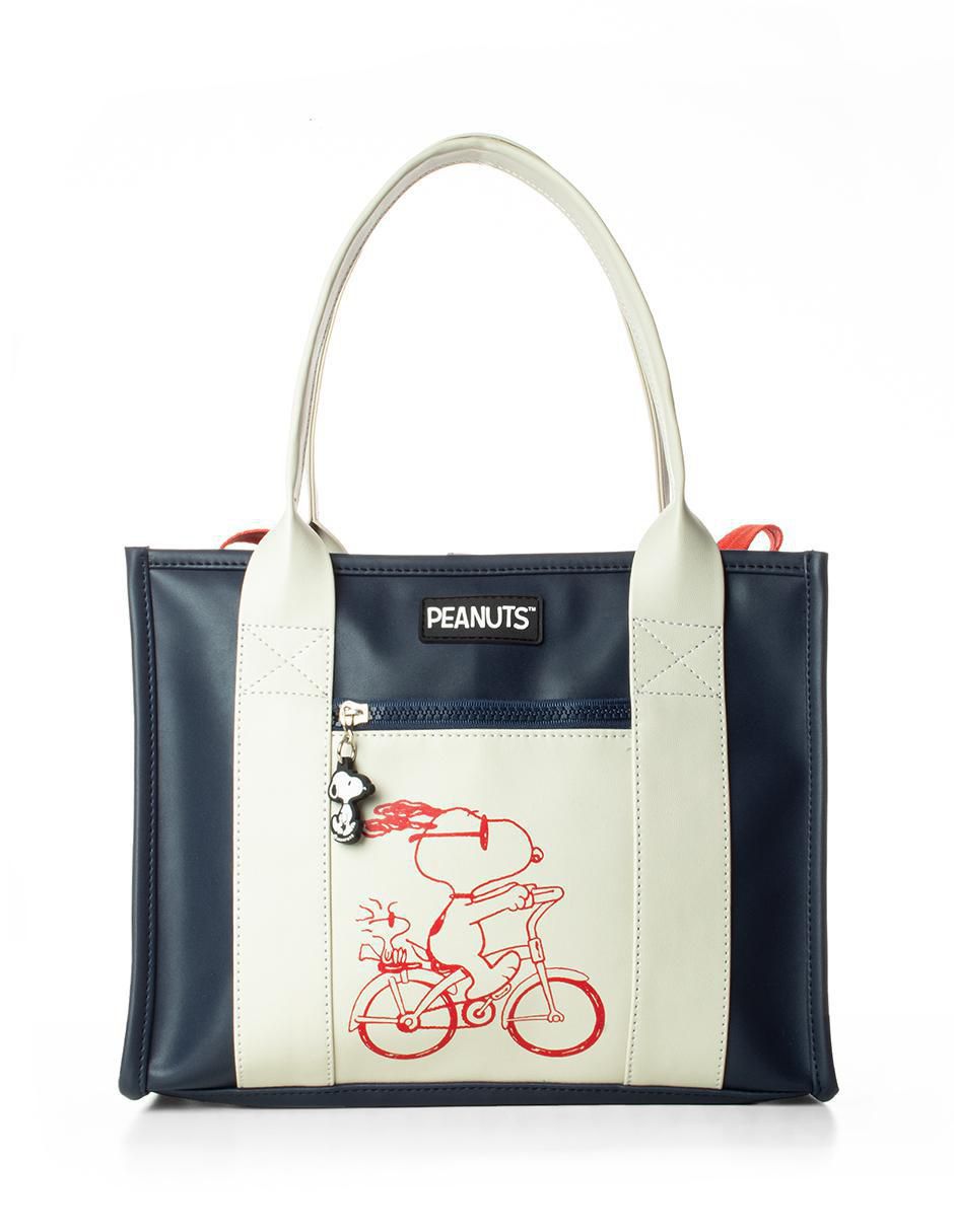 Bolsa tote Est Blue Snoopy para mujer