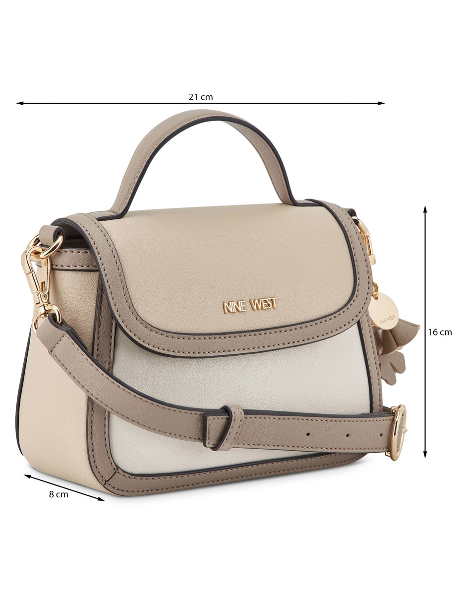CROSSBODY NINE WEST, BEIGE