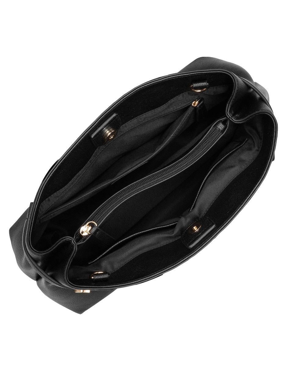 SATCHEL NINE WEST, NEGRO