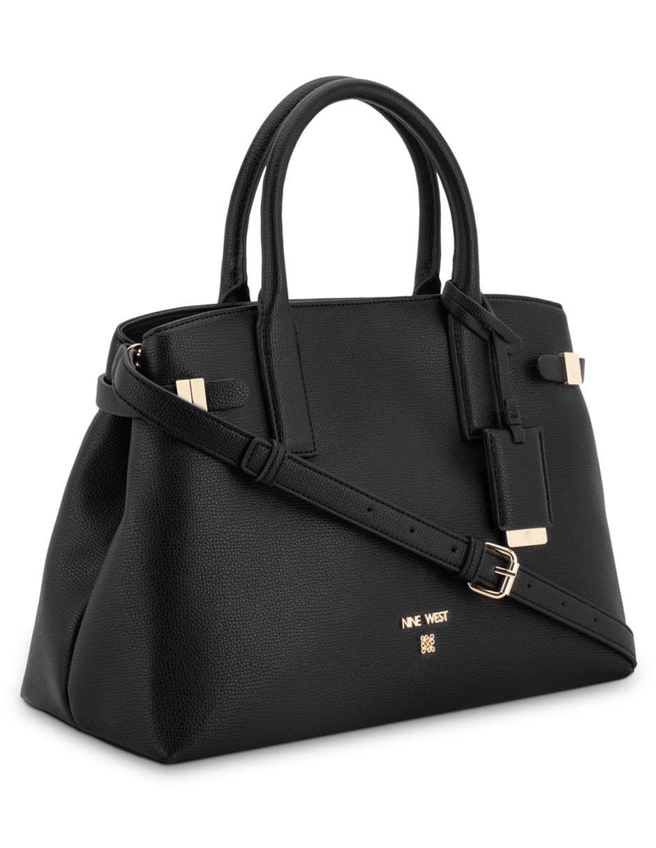 SATCHEL NINE WEST, NEGRO