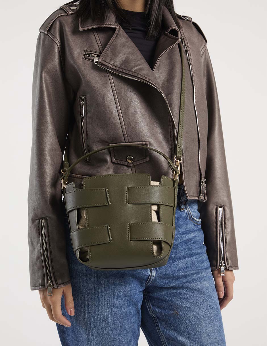 Bolsa bucket para mujer 13