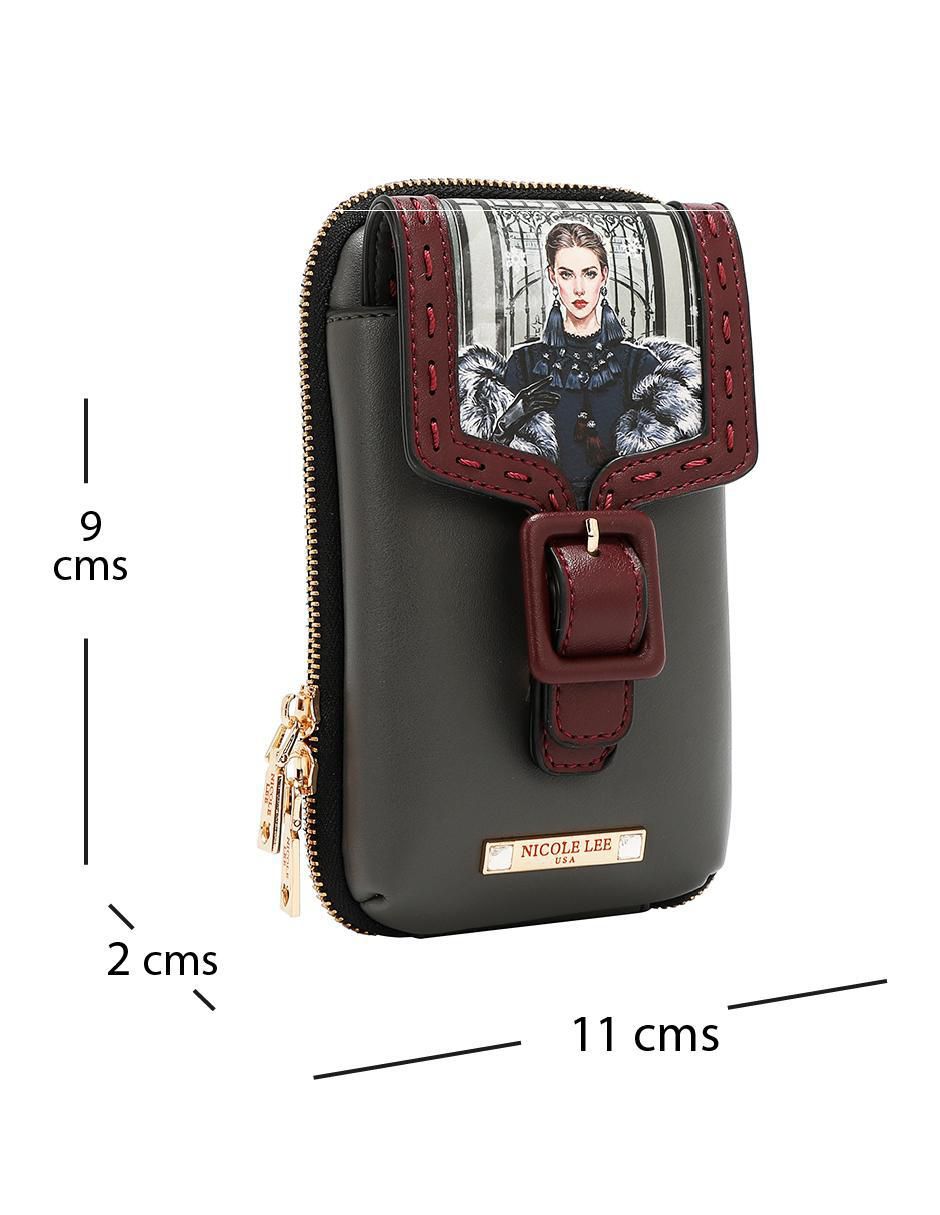 Bolsa crossbody Snowflake para mujer 6