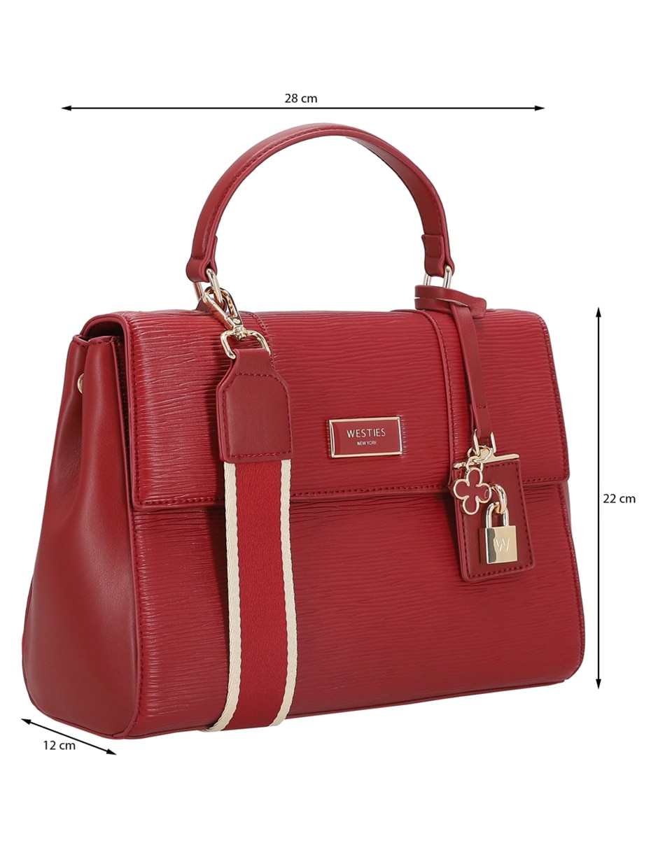 SATCHEL WESTIES, ROJO