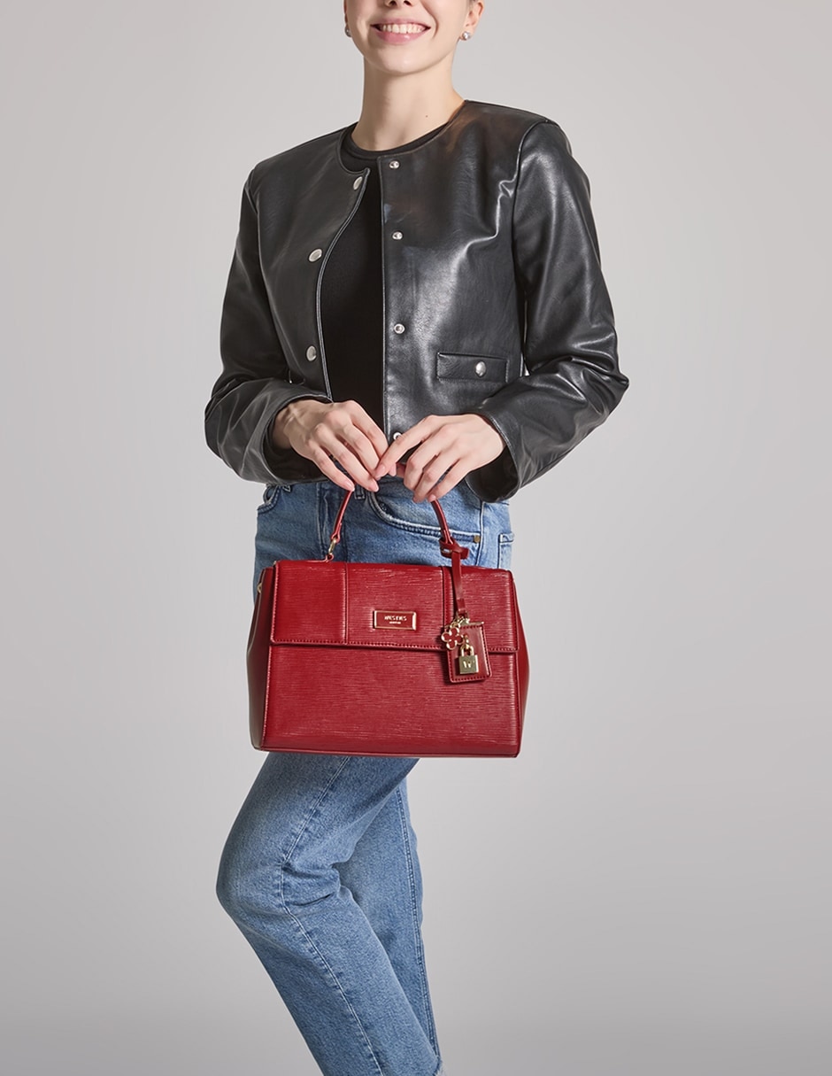 SATCHEL WESTIES, ROJO