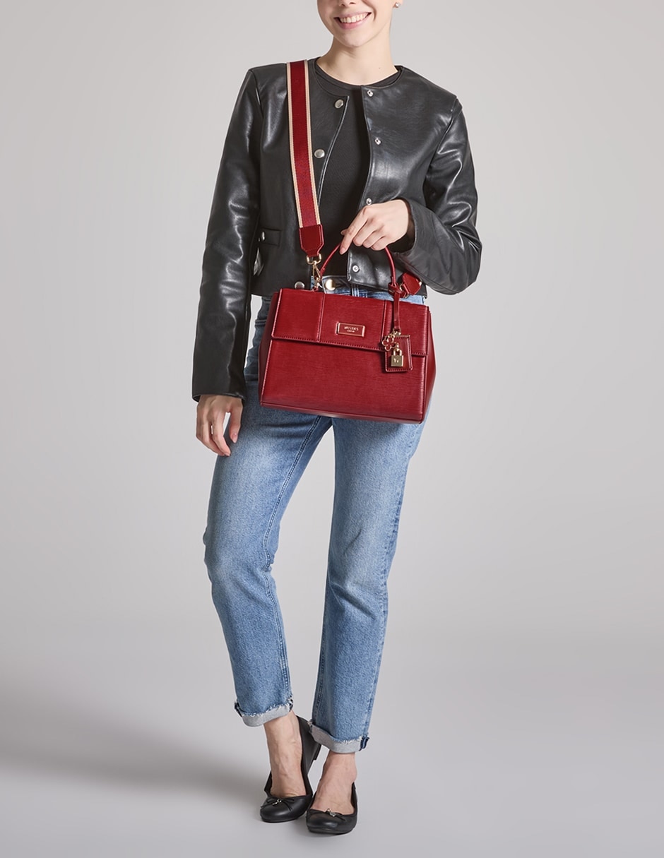 SATCHEL WESTIES, ROJO