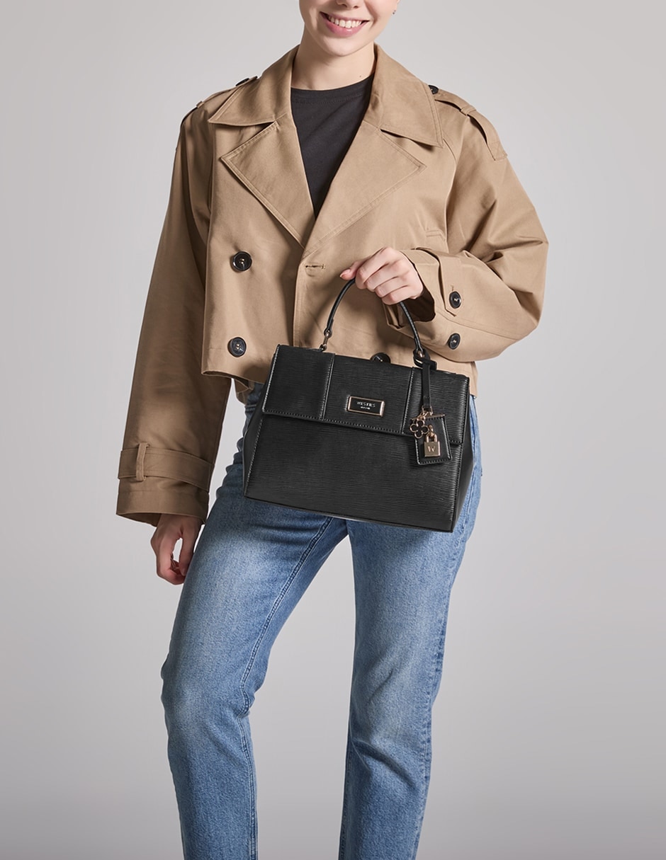 Bolsa satchel Takhat para mujer 5