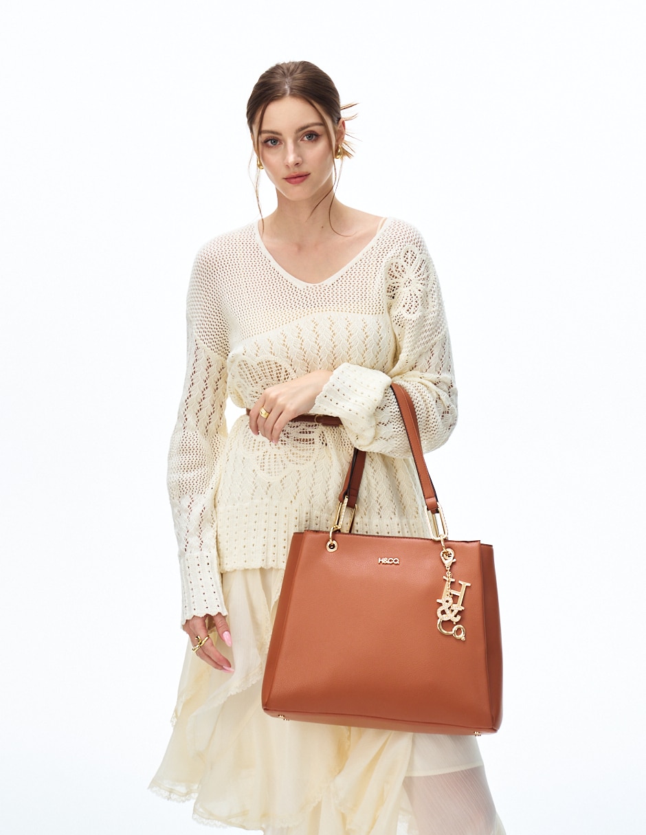 Bolsa satchel Beatrice para mujer 6