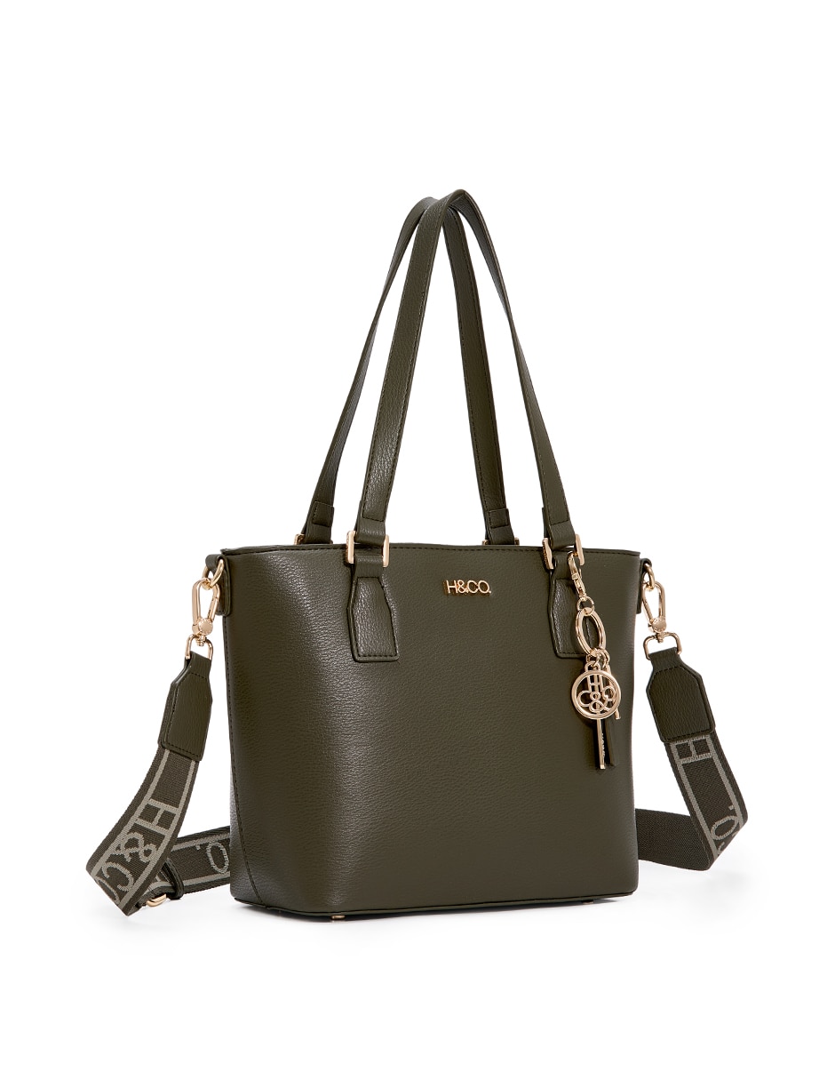 SATCHEL H&CO, VERDE OLIVO