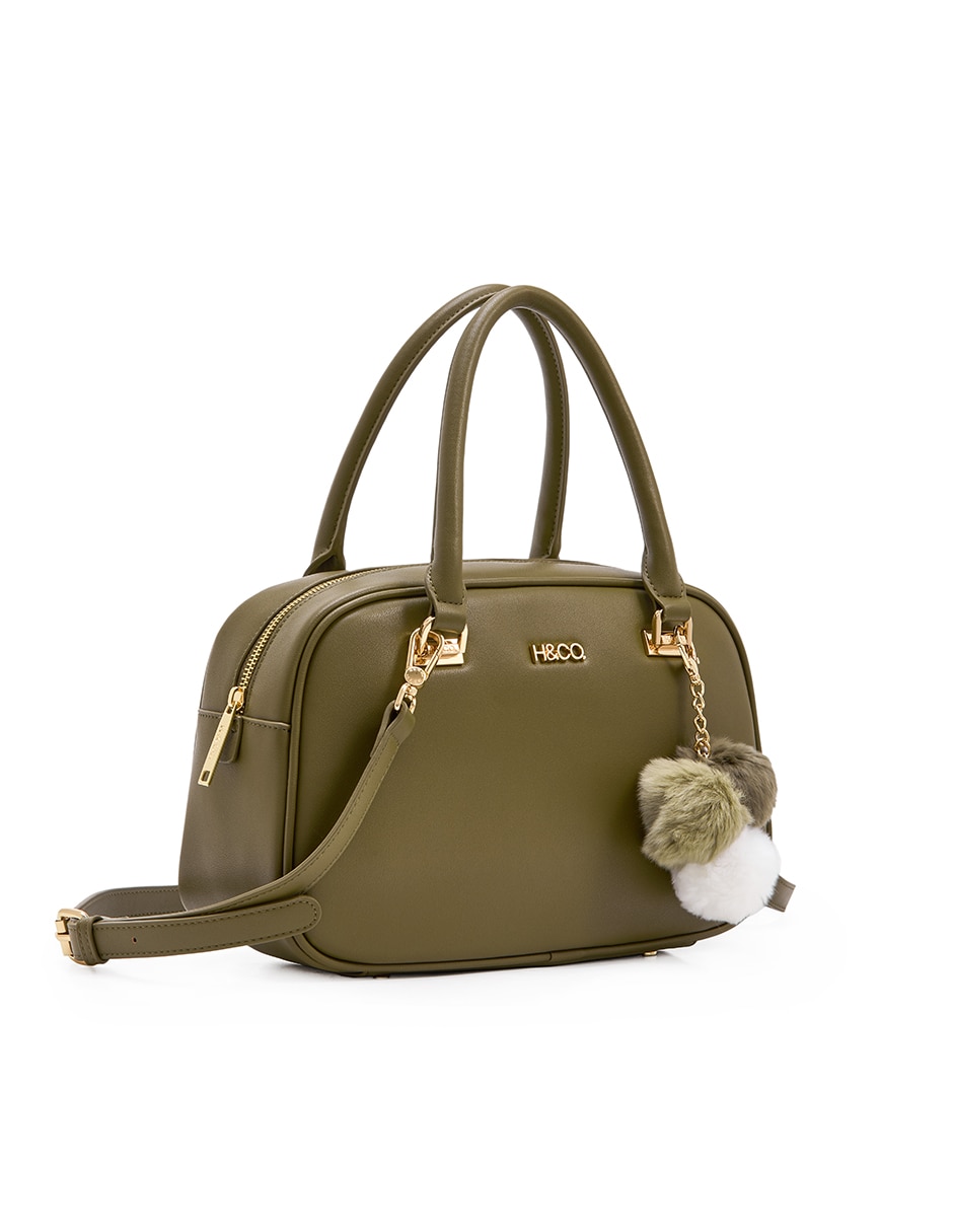 SATCHEL H&CO, VERDE OLIVO
