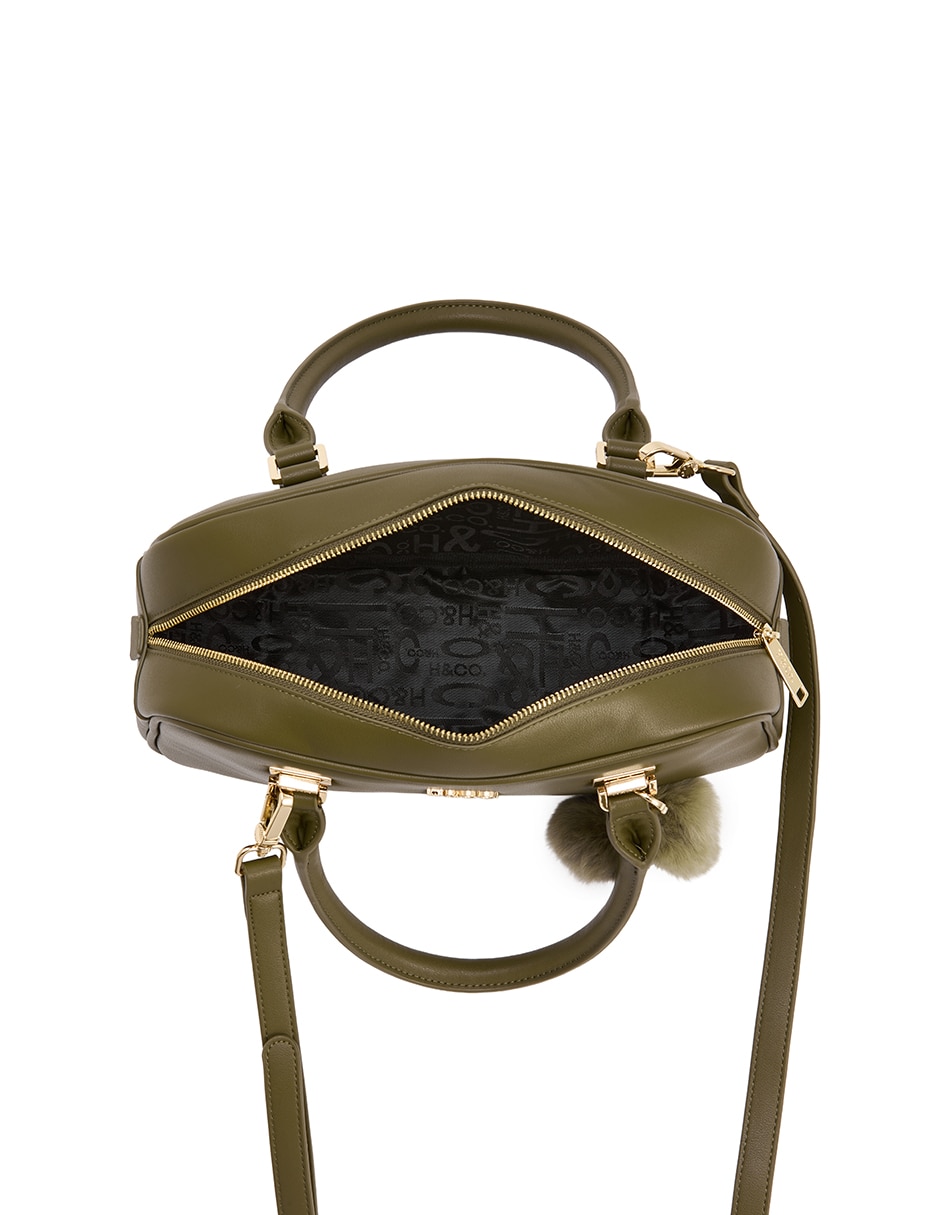 SATCHEL H&CO, VERDE OLIVO