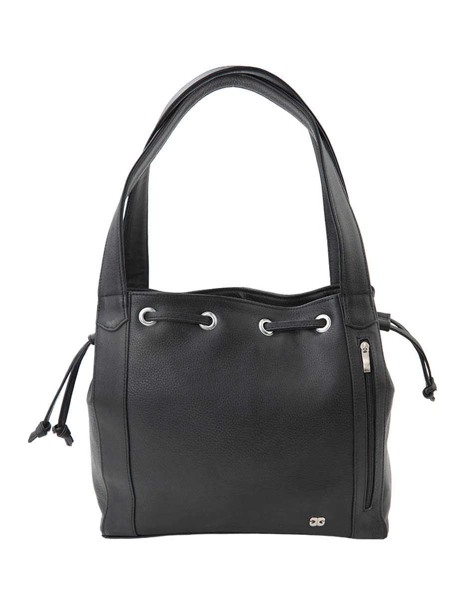 Bolsa hobo de piel para mujer