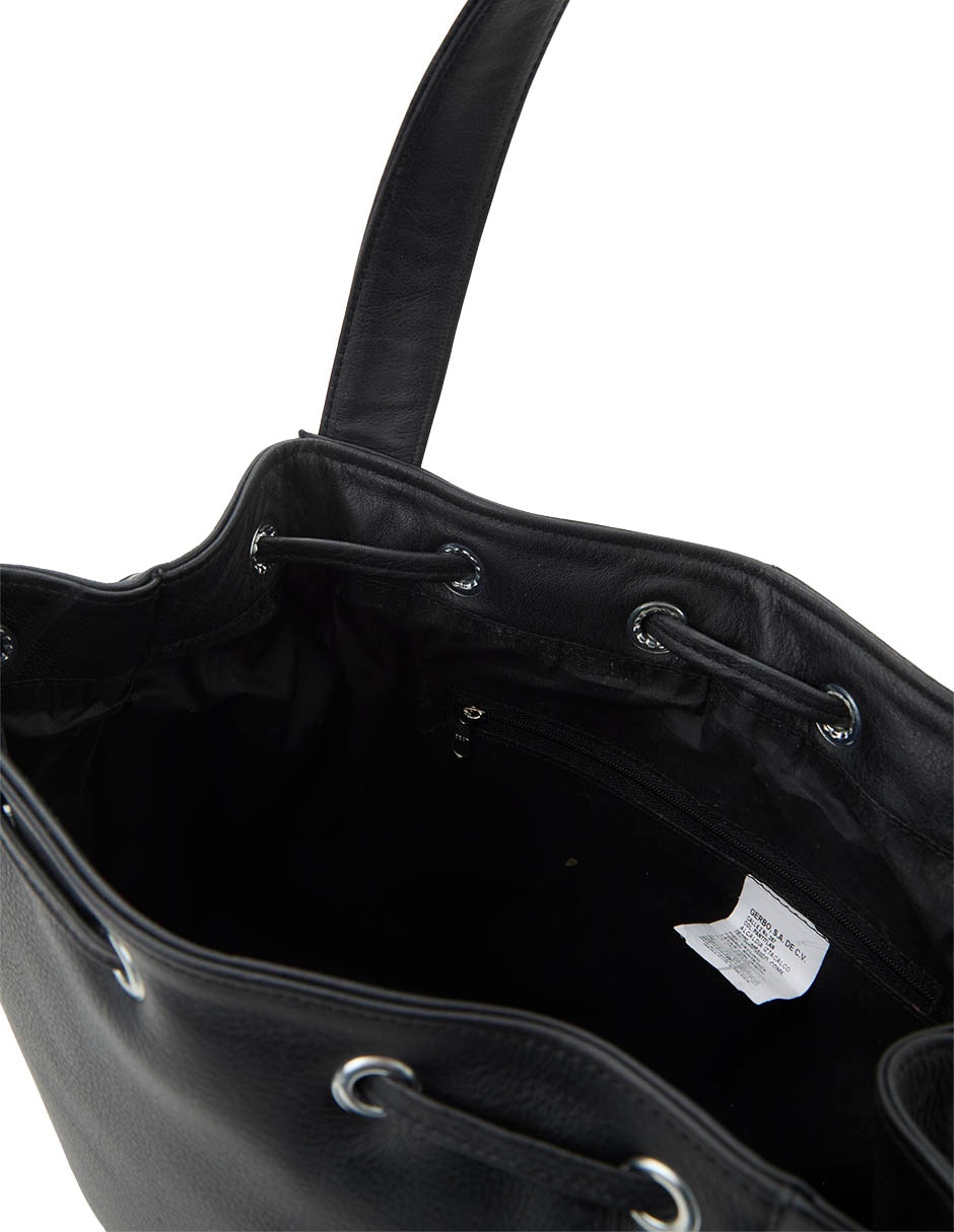 Bolsa hobo de piel para mujer 4