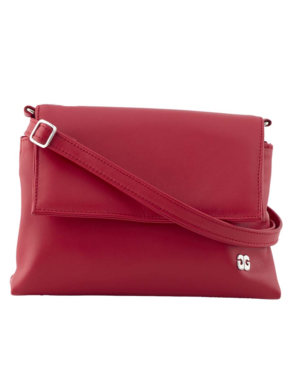 Bolsa crossbody de piel para mujer