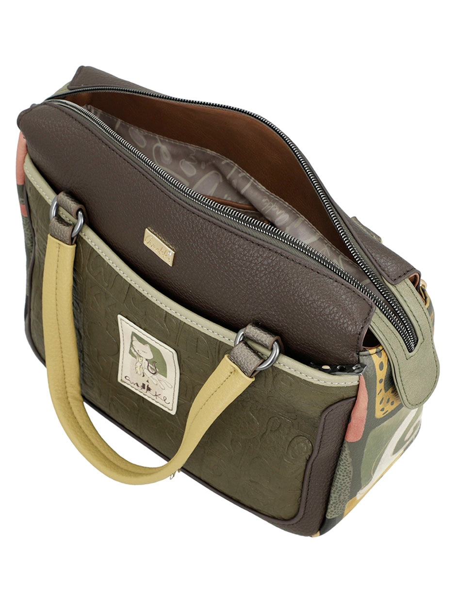 Bolsa satchel para mujer 8