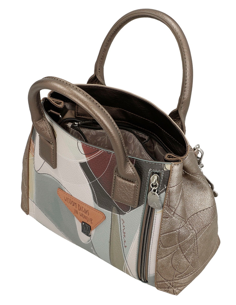 Bolsa satchel Sophia para mujer 8