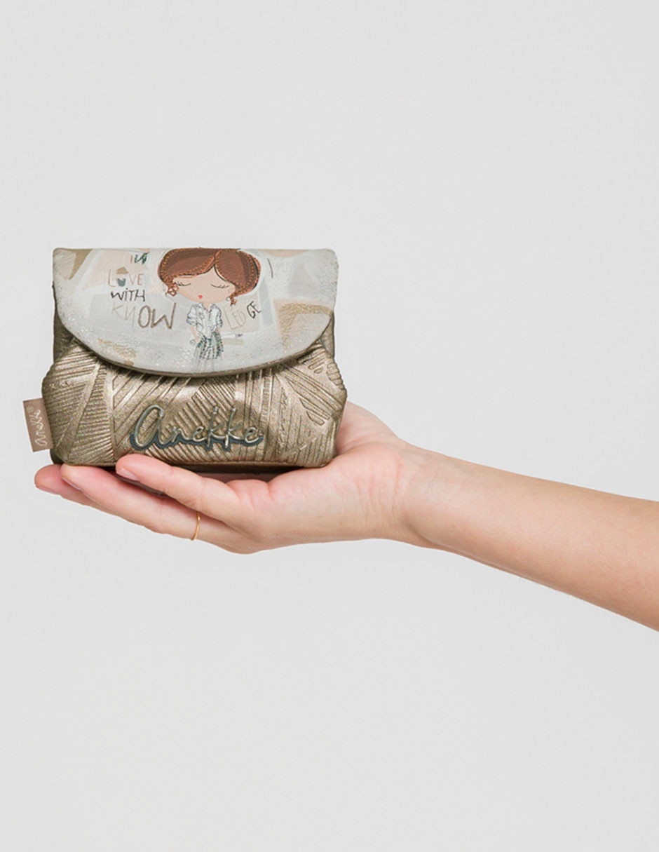 Bolsa wristlet para mujer 7