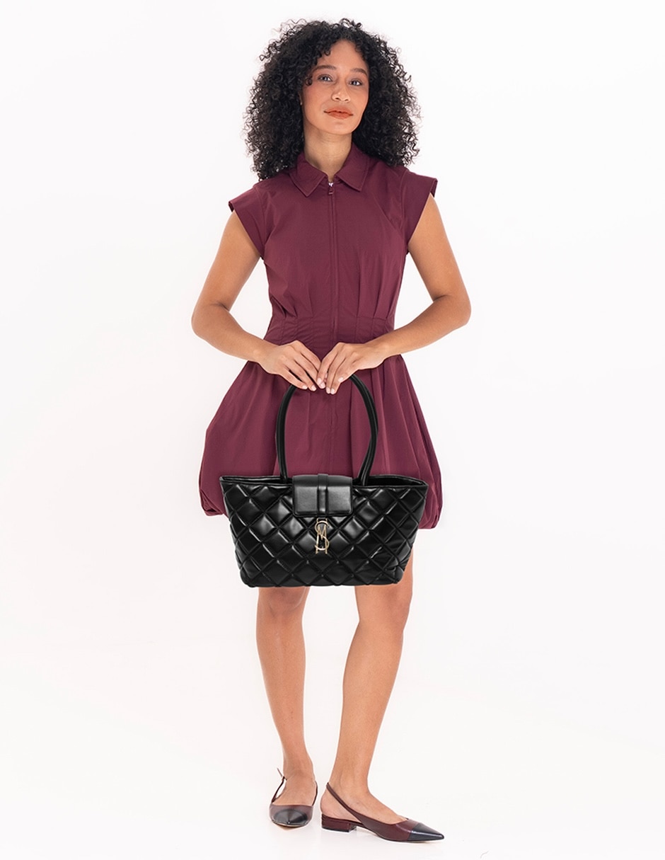 TOTE STEVE MADDEN, NEGRO