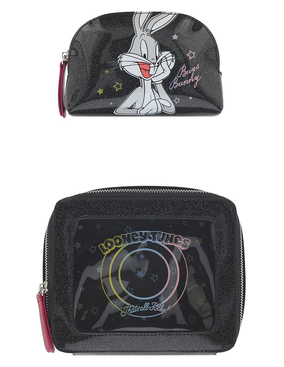 Set cosmetiquera para maquillaje Looney Tunes Bugs Bunny 2 piezas para mujer 2