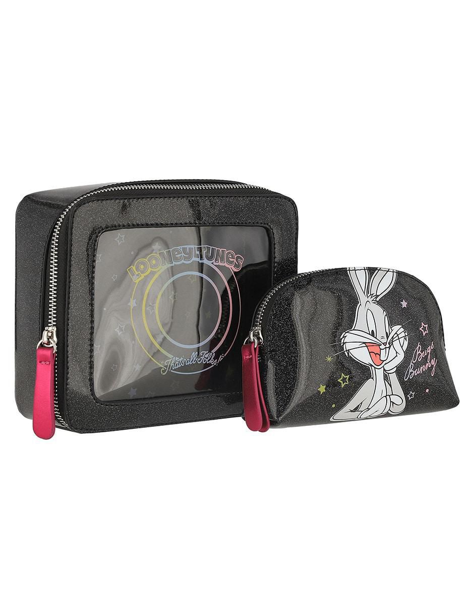 Set cosmetiquera para maquillaje Looney Tunes Bugs Bunny 2 piezas para mujer 4