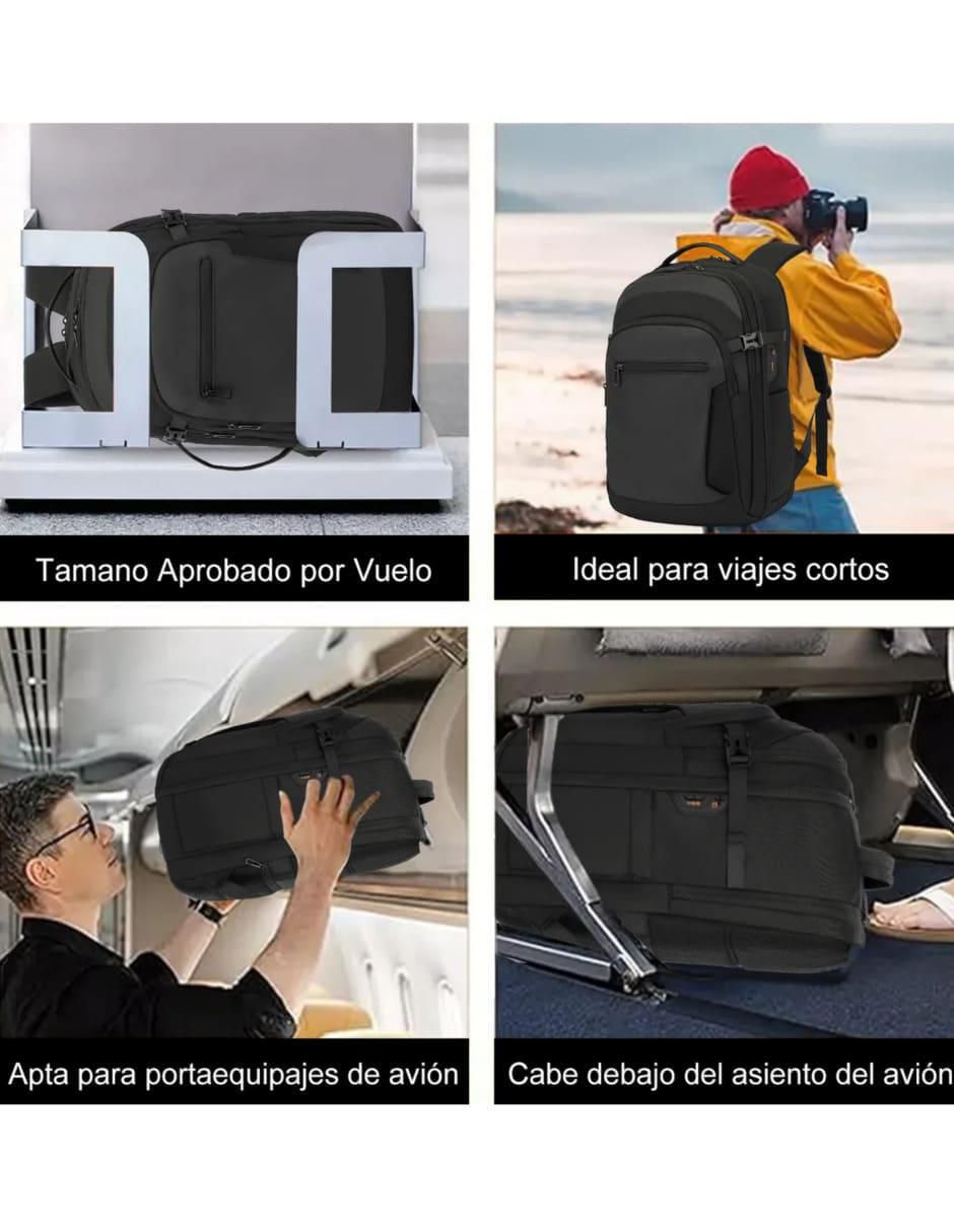 Mochila con portalaptop impermeable unisex 4