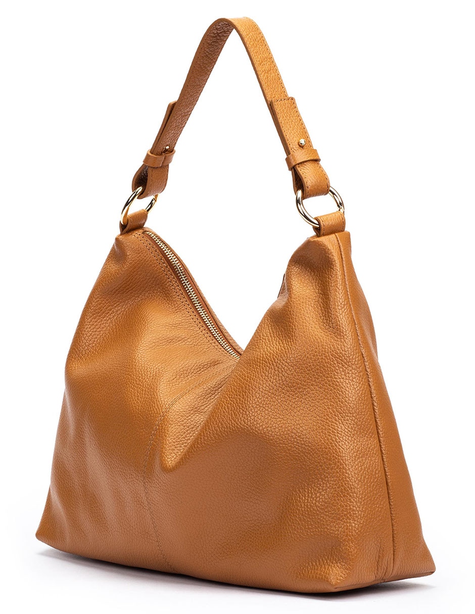 Bolsa hobo Beget de piel para mujer 7