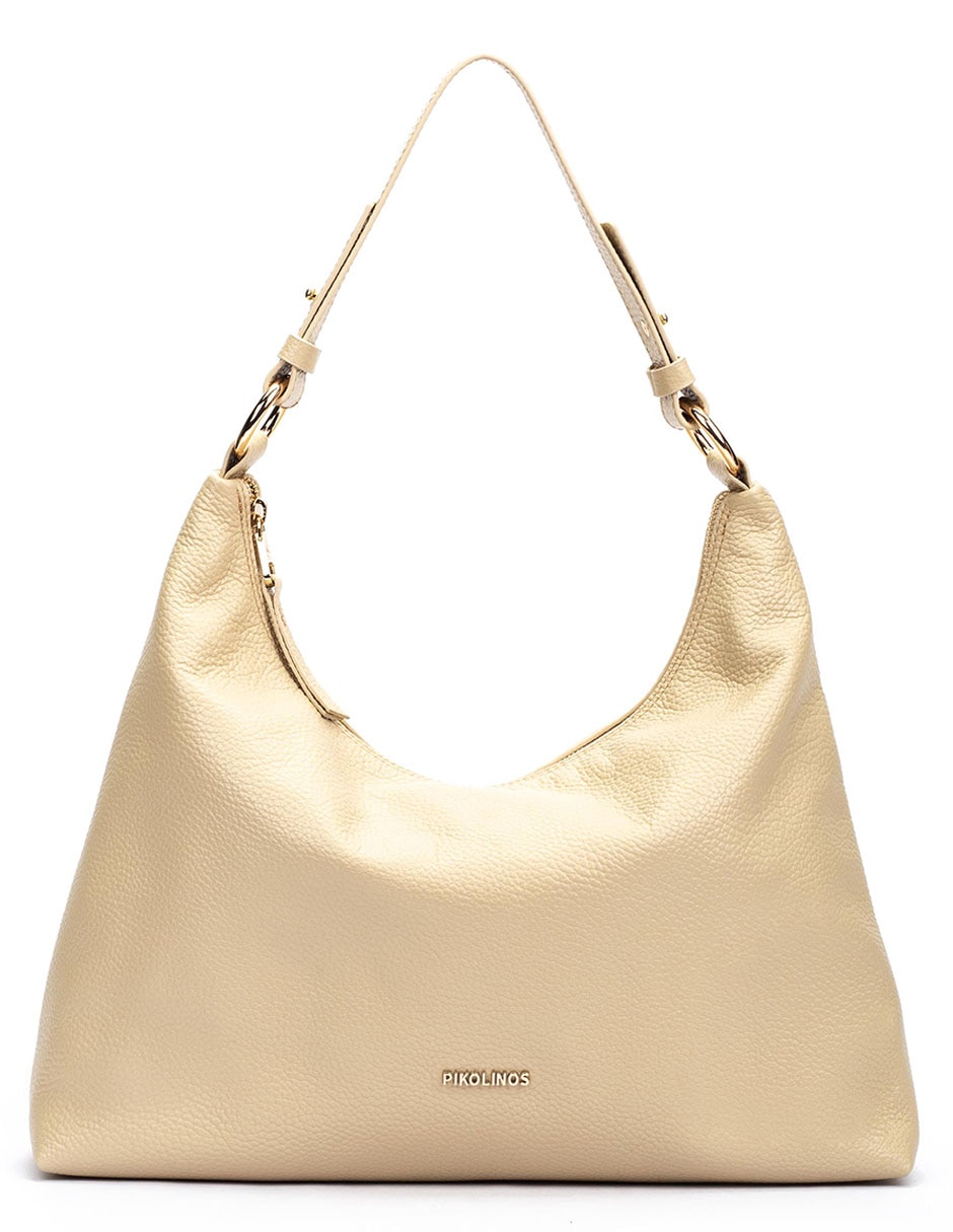 Bolsa hobo de piel para mujer