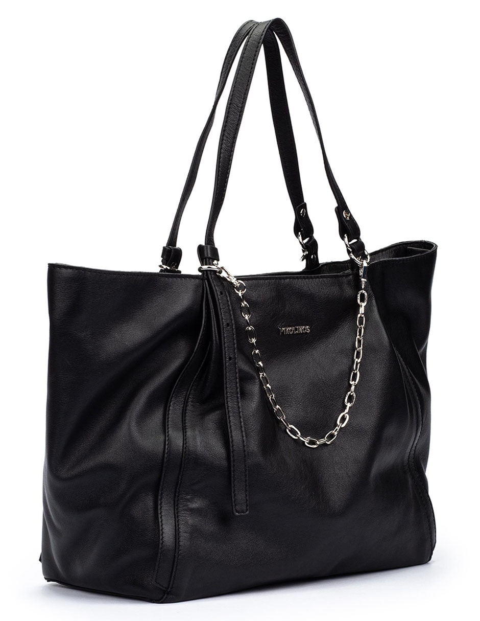 Bolsa shopper Mouro de piel para mujer 2