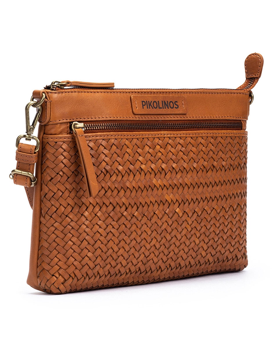 Bolsa bandolera Baleares de piel para mujer 2